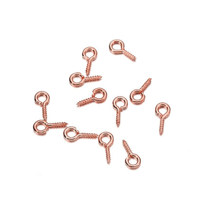 4x8mm Colorful Mini Eye Pins, 200pcs