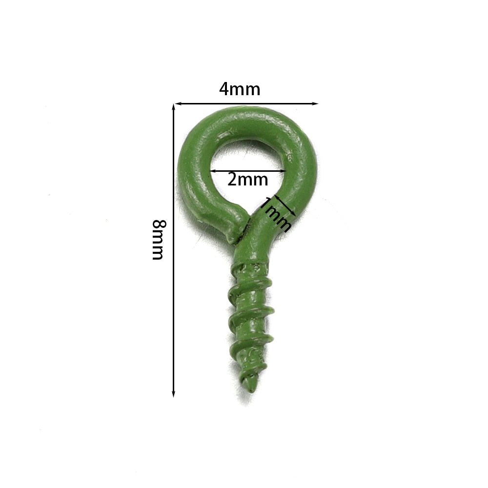 4x8mm Colorful Mini Eye Pins, 200pcs