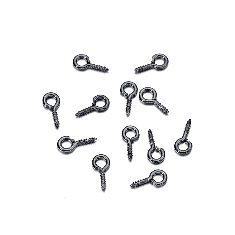 4x8mm Colorful Mini Eye Pins, 200pcs