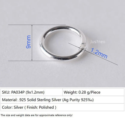 925 sterling silver open jump rings for jewelry making, silver beadnova open jump rings for Jewelry Making Necklace Repair