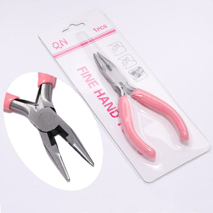 Pinces à bijoux en ferronickel trempé au carbone pour le travail des perles