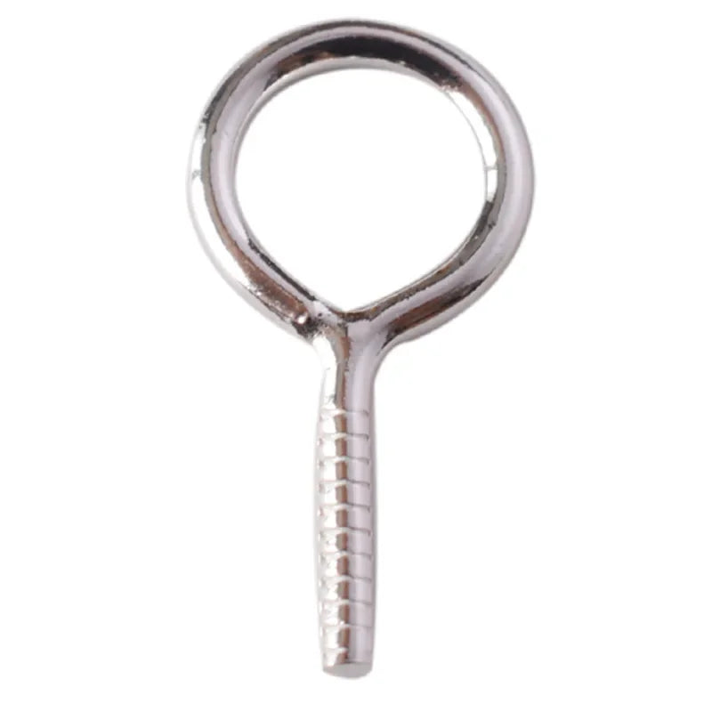 Solid 925 Sterling Silver Pendant Bail Eye Pin, diy jewelry making accessories