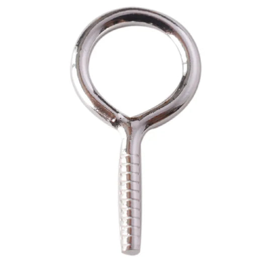 Solid 925 Sterling Silver Pendant Bail Eye Pin, diy jewelry making accessories