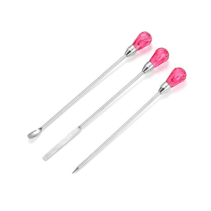 Kit d'outils de bijoux pince à épiler et pinces pour le perlage et la coupe