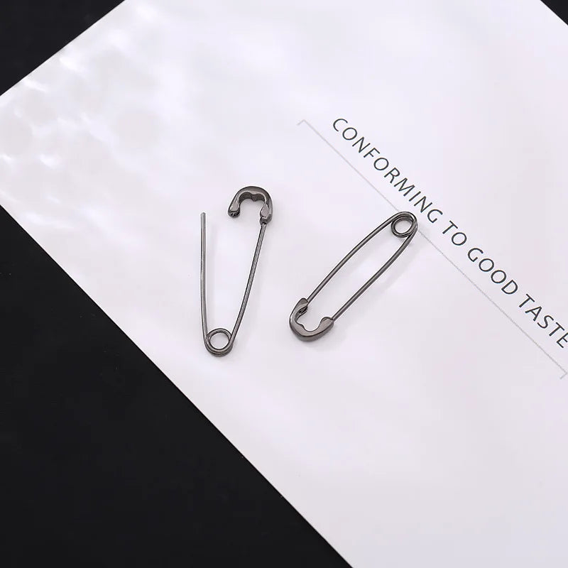 Wholesale 925 Sterling Silver Pin Earrings New Fashion Hip HopCool Handsome Men and Women Clip Ear Stud Jewelry