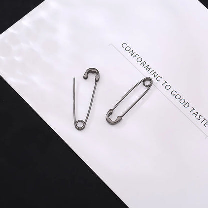 Wholesale 925 Sterling Silver Pin Earrings New Fashion Hip HopCool Handsome Men and Women Clip Ear Stud Jewelry