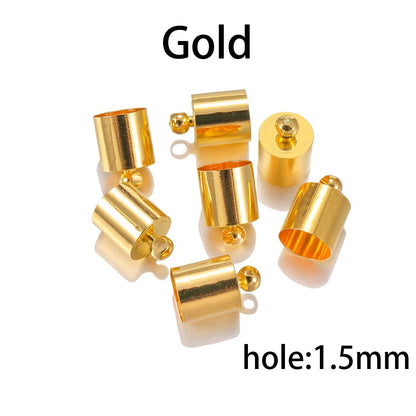 Stainless Steel End Tip Cap 2-10mm, 10pcs