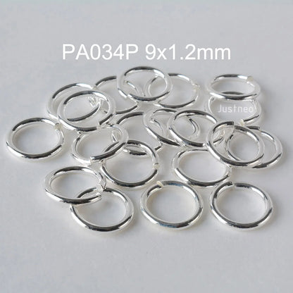 925 sterling silver open jump rings for jewelry making, silver beadnova open jump rings for Jewelry Making Necklace Repair