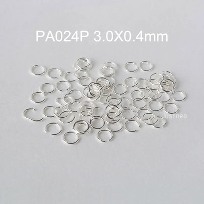 925 sterling silver open jump rings for jewelry making, silver beadnova open jump rings for Jewelry Making Necklace Repair