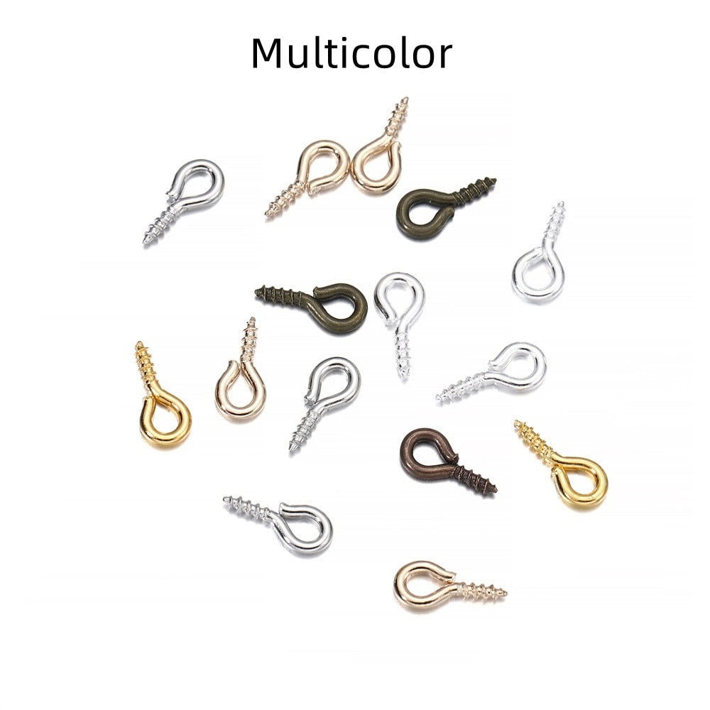 Mini Screw Pendants, 300-500pcs