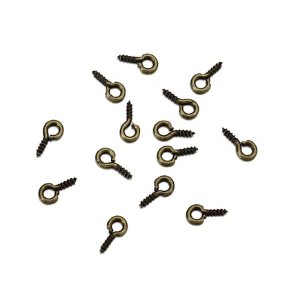 4x8mm Colorful Mini Eye Pins, 200pcs