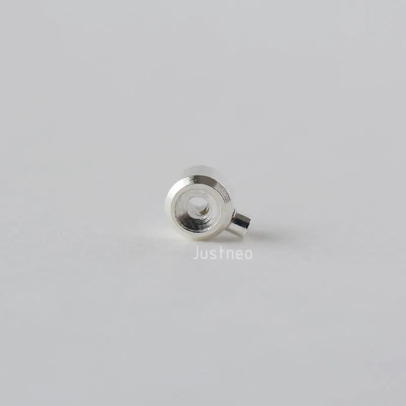 Sterling Silver Cord End Crimp Bead for jewelry making