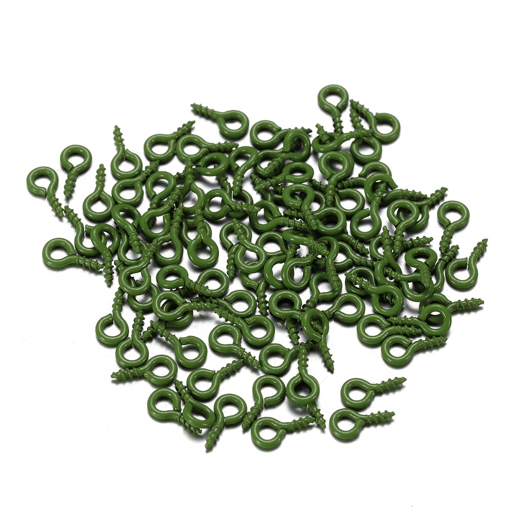4x8mm Colorful Mini Eye Pins, 200pcs