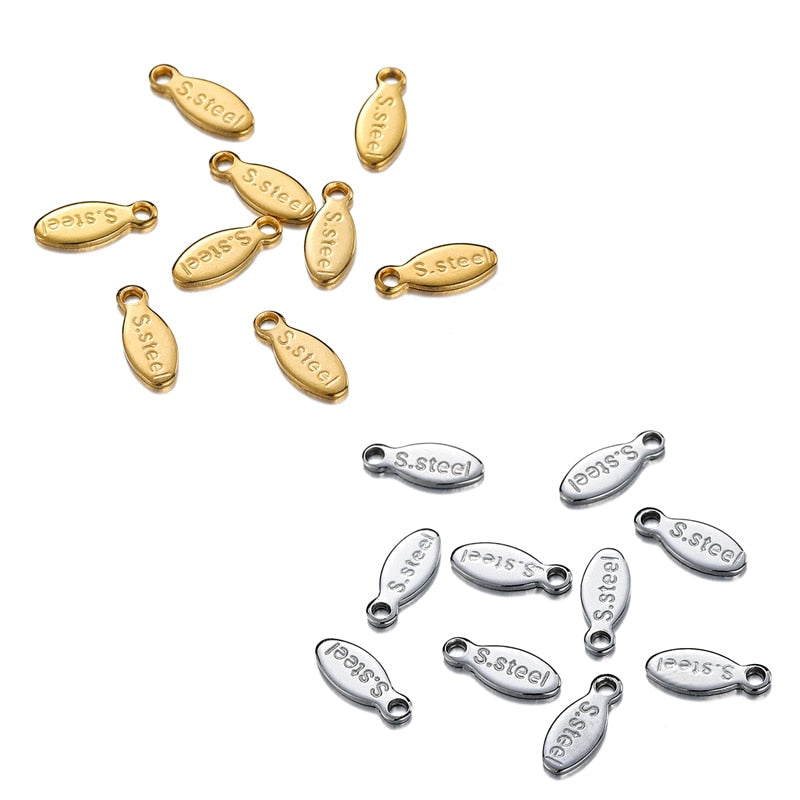 Goldene quadratische Schwanzkette, 20–50 Stück