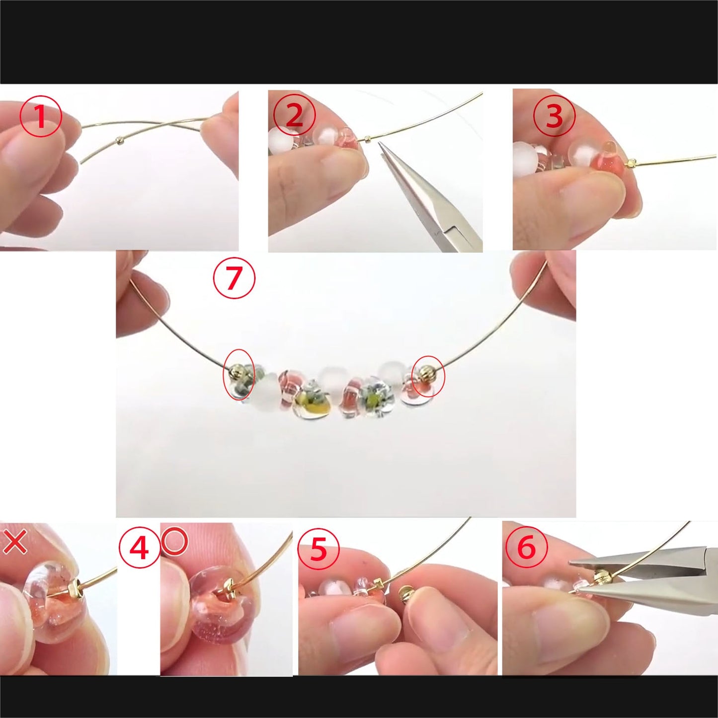 Kugel-Quetschperlen, 1,5–3 mm, 500 Stück