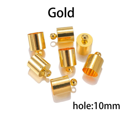Stainless Steel End Tip Cap 2-10mm, 10pcs