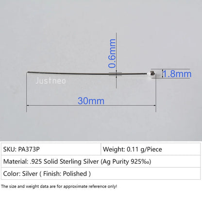 925 Sterling Silver Ball Head Pins For Jewelry Making, Silver Round Bead Head Pins, Silver Findings Head Ball Pins