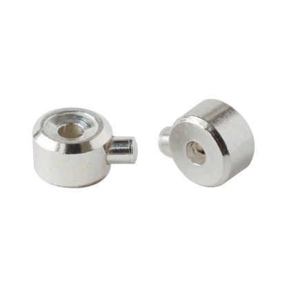 Sterling Silver Cord End Crimp Bead for jewelry making