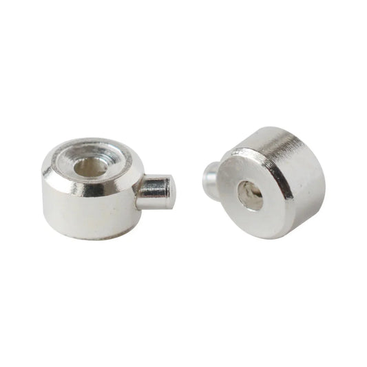 Sterling Silver Cord End Crimp Bead for jewelry making
