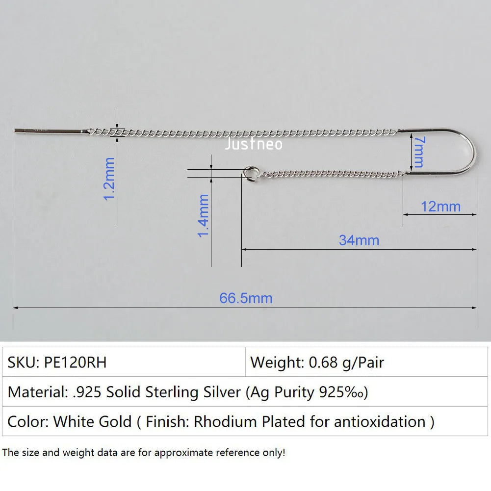 Solid 925 Sterling Silver earring wires with open Loop, earring wires for jewelry making hypoallergenic