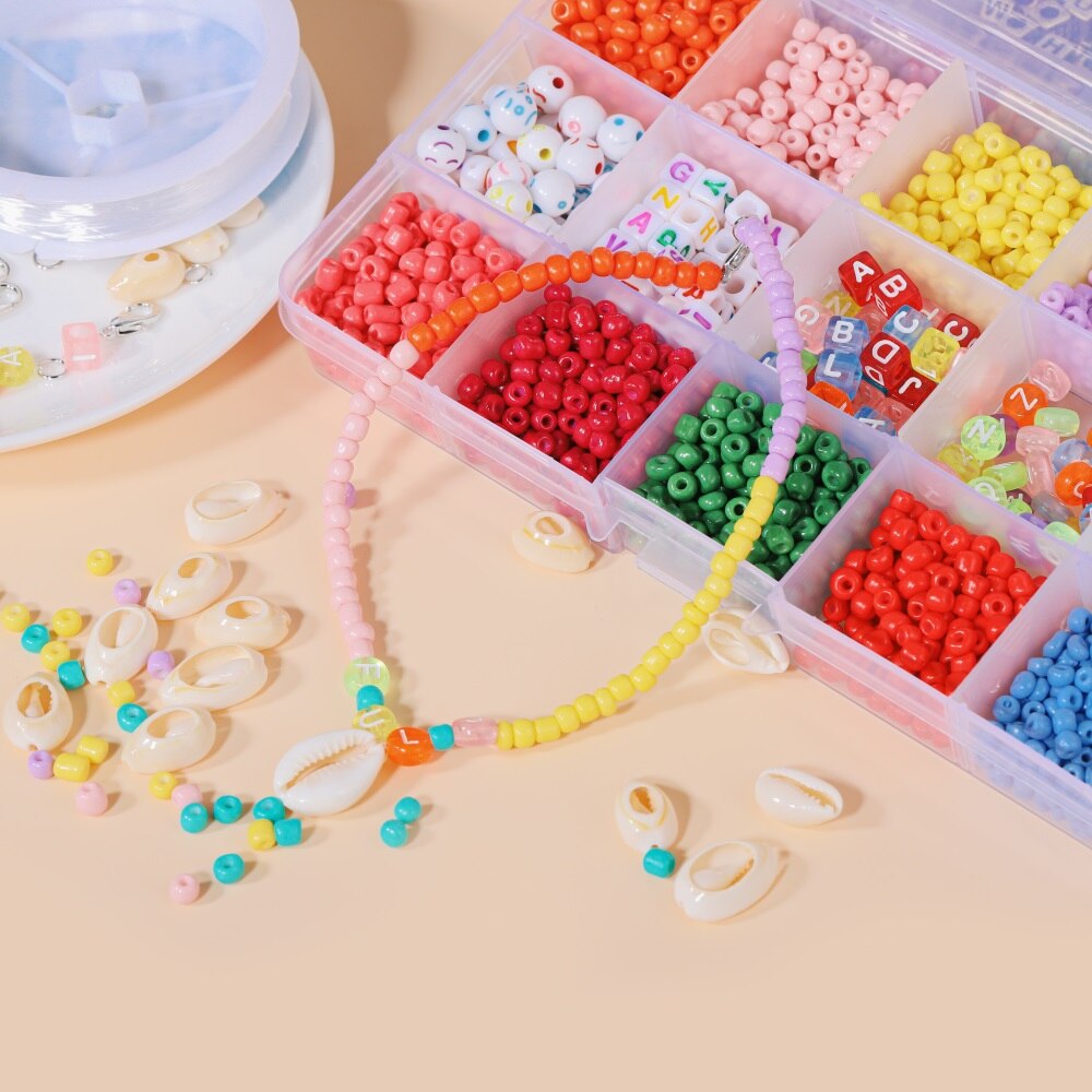 Tschechisches Charm-Kristall-Abstandsperlen-Set