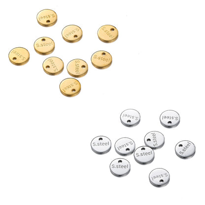 Goldene quadratische Schwanzkette, 20–50 Stück