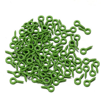 4x8mm Colorful Mini Eye Pins, 200pcs