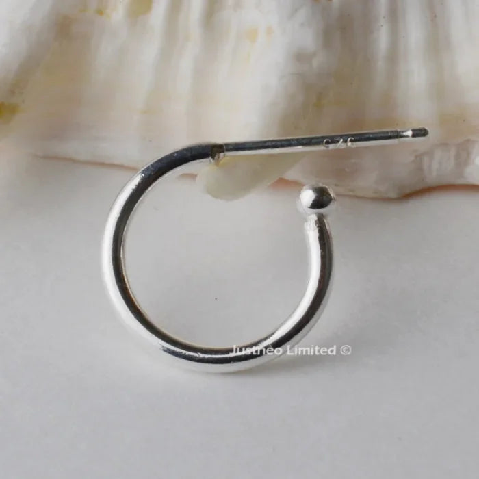 Solid 925 Sterling Silver Earring Findings Eearwire Hook with Pin for Women Earring Jewelry DIY ,1pair