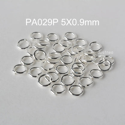 925 sterling silver open jump rings for jewelry making, silver beadnova open jump rings for Jewelry Making Necklace Repair