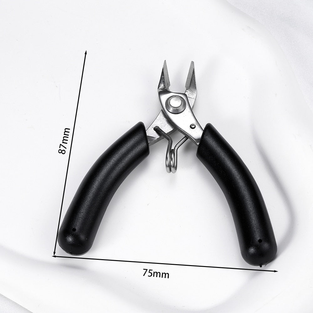 Stainless Steel Jewelry Pliers with Wire Cutter