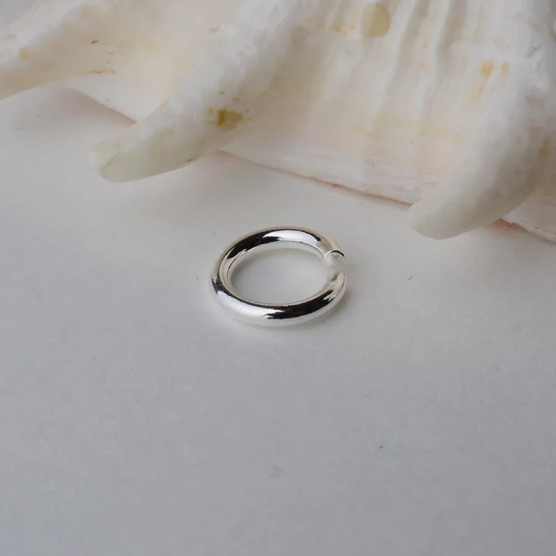 925 sterling silver open jump rings for jewelry making, silver beadnova open jump rings for Jewelry Making Necklace Repair