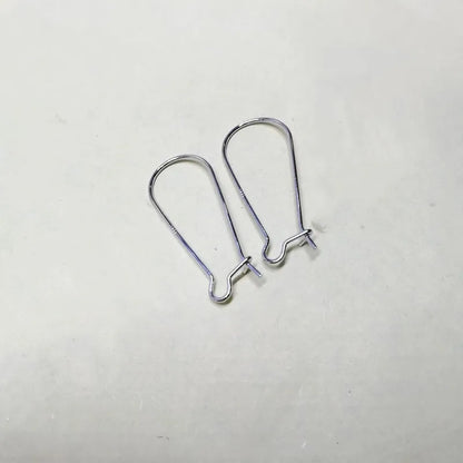 1Pair Solid 925 Sterling Silver Earring Hooks Korea DIY Jewelry Accessories Handmade Making Components Finding