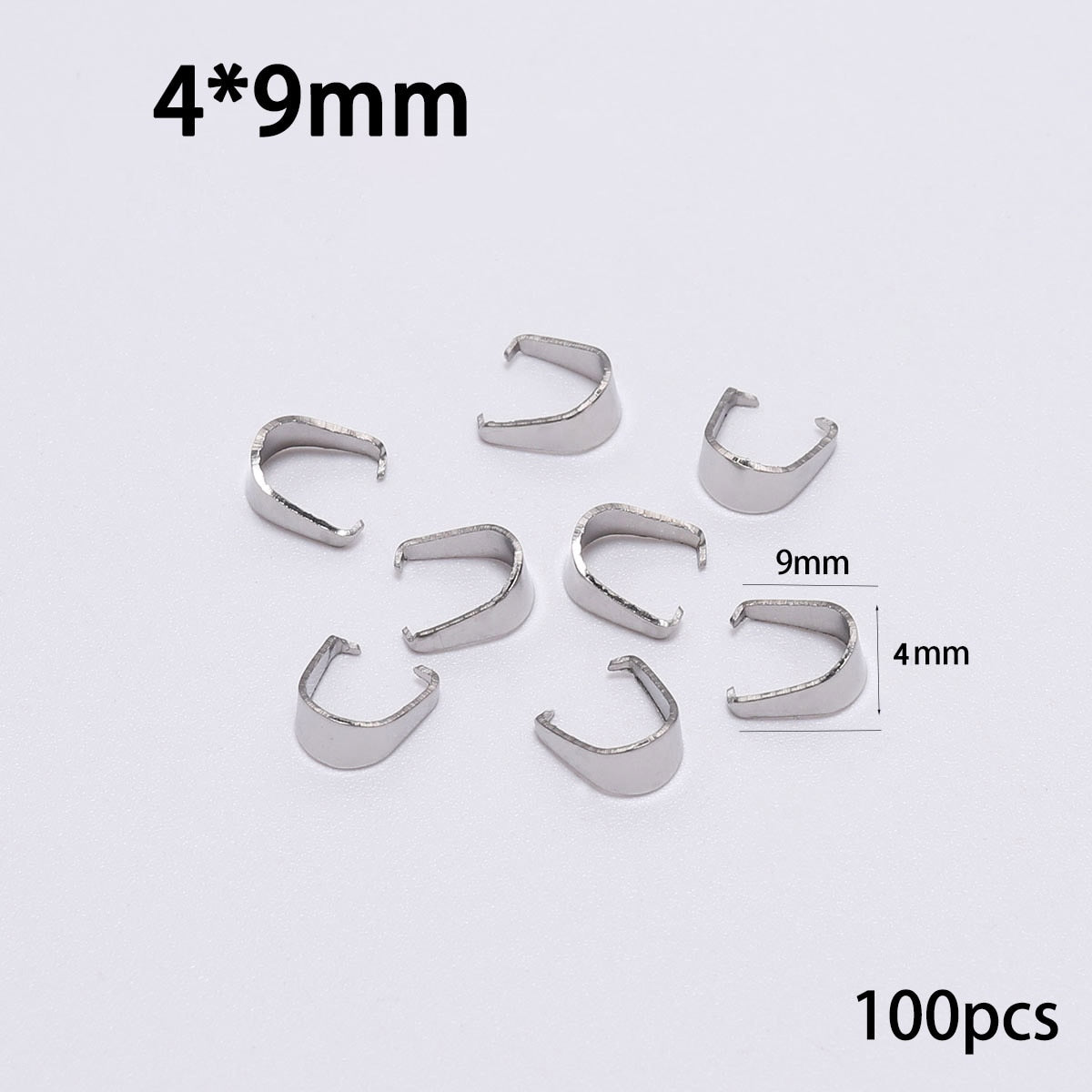 Gold Stainless Steel Clasps, 50-100pcs
