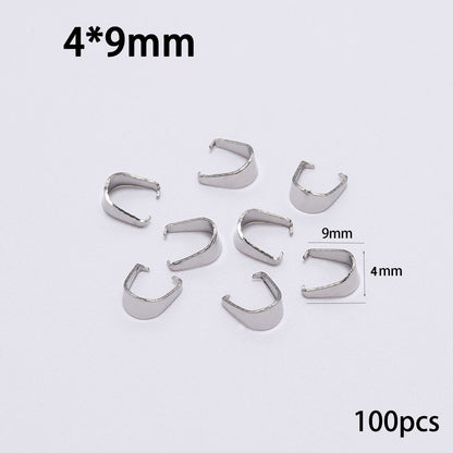 Gold Stainless Steel Clasps, 50-100pcs