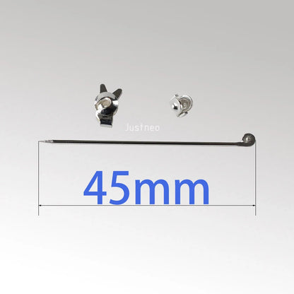 Sterling Silver Brooch Pin Findings, Silver Brooch Pin Catchs / Pin stems/ Pin Ends, Pin Back Straight Locking Jewelry Finding