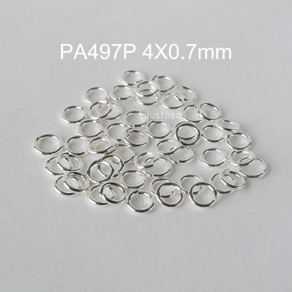 925 sterling silver open jump rings for jewelry making, silver beadnova open jump rings for Jewelry Making Necklace Repair