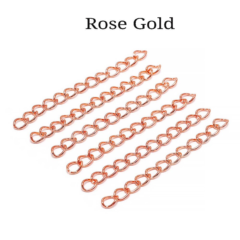 5 cm Colourful Necklace Extension Chain, 30-100pcs lot