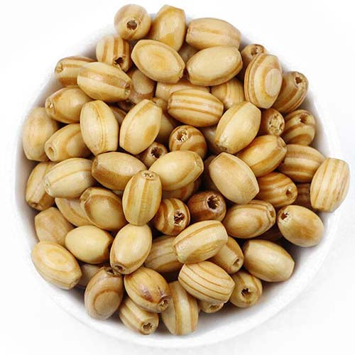 Wood beads - RainbowGemBeads.com