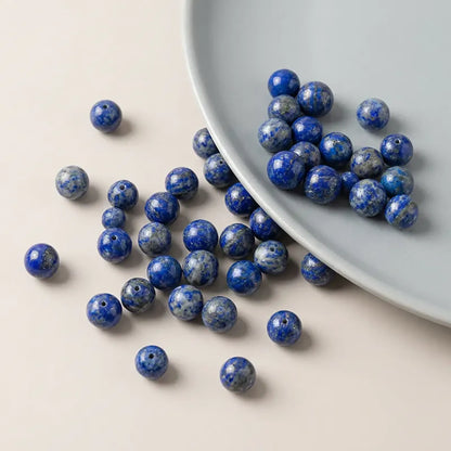 Blue gemstone beads for jewelry making projects