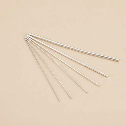 Colored copper wire shown in different thicknesses from 0.2mm to 1.0mm