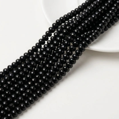 Dyed Jade Faceted Rondelle Beads 5x8mm