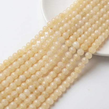 Dyed Jade Faceted Rondelle Beads 5x8mm