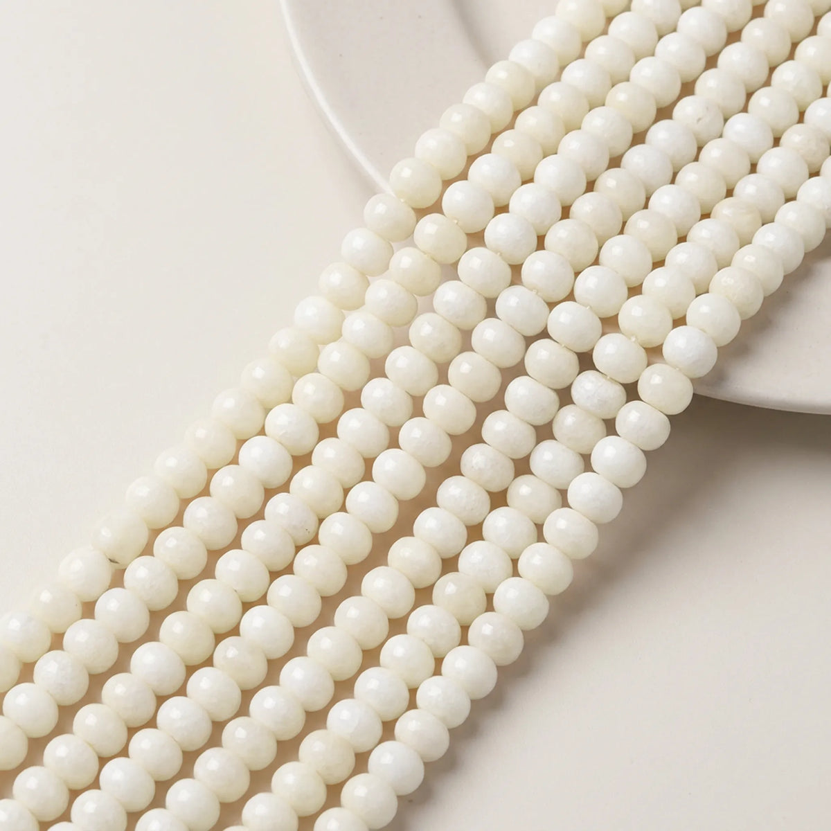 Dyed Jade Faceted Rondelle Beads 5x8mm