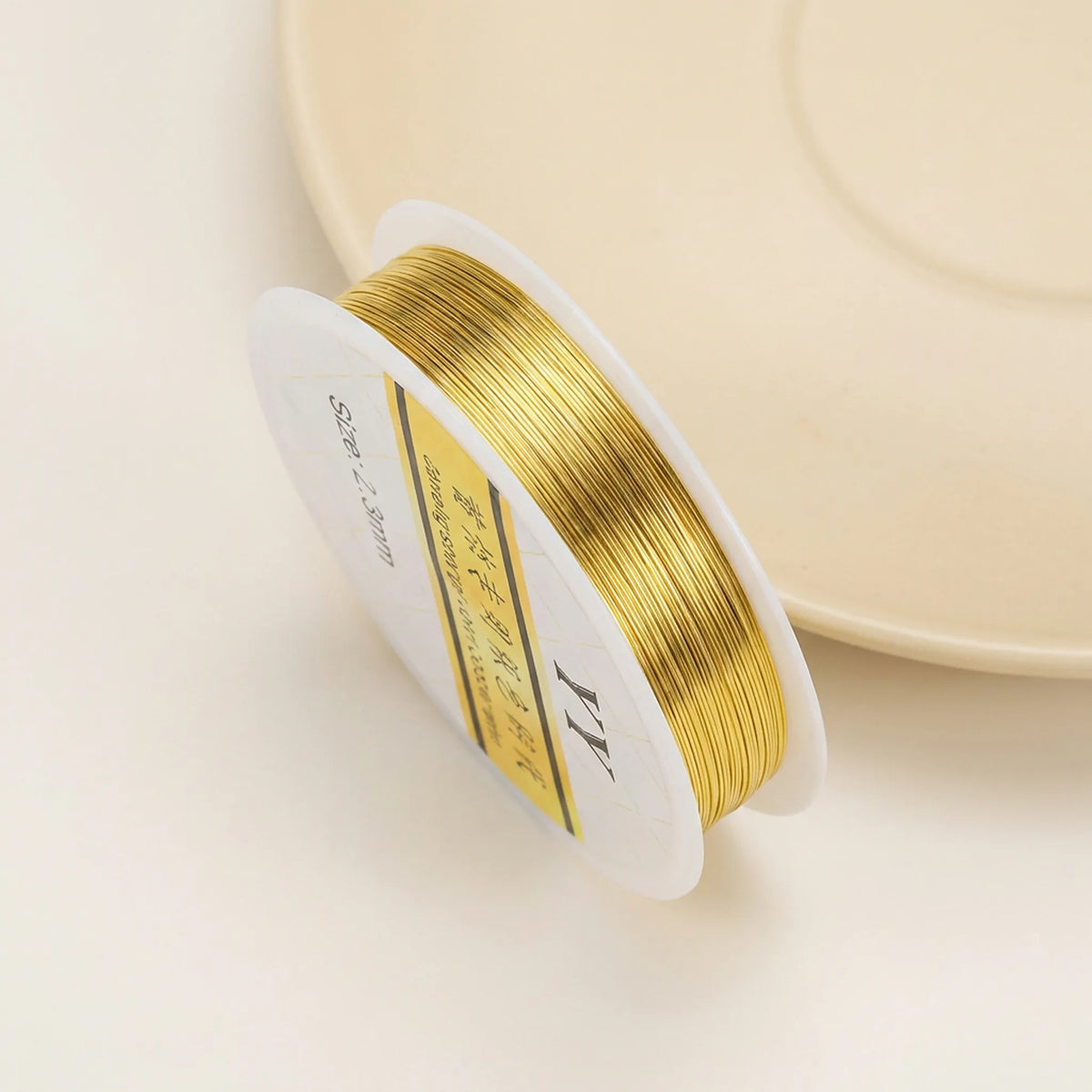 Gold colored copper wire for jewelry making