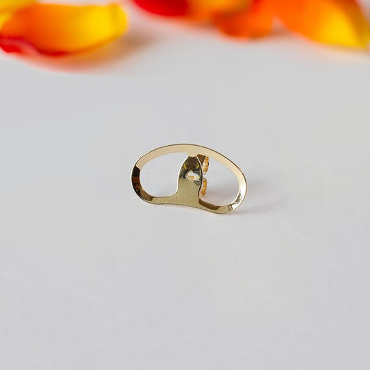 18K Gold AU750 Earring Backs, 1pair