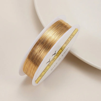 KC gold colored copper wire for jewelry making