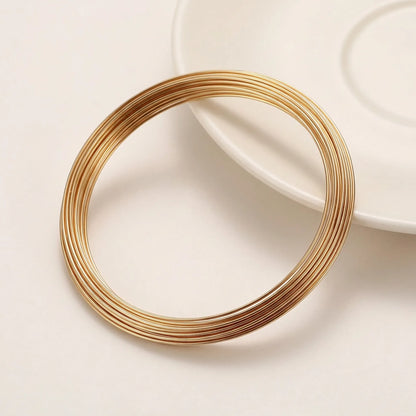 KC Gold Memory Steel Wire Bracelet Rings for Jewelry Making