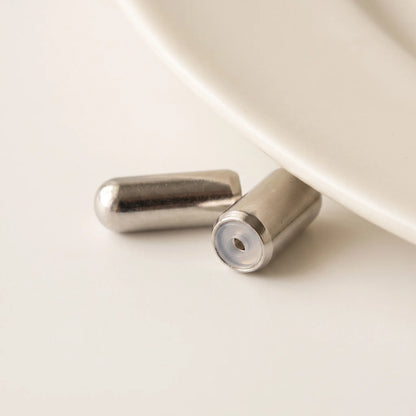 925 sterling silver protective brooch pin back with rubber interior