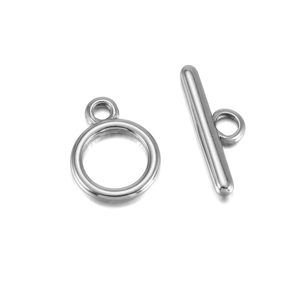 16 Style Stainless Steel OT Clasps, 3set 