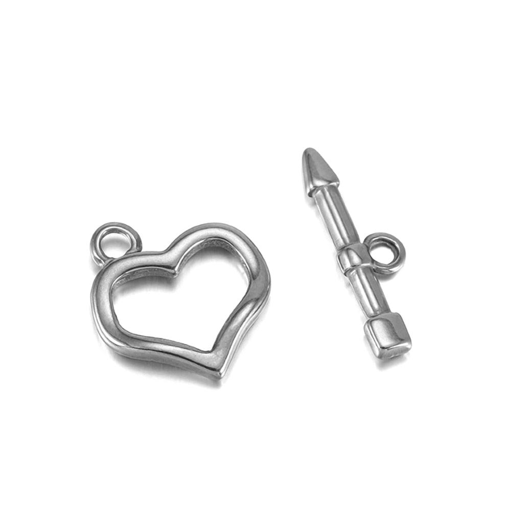 16 Style Stainless Steel OT Clasps, 3set 